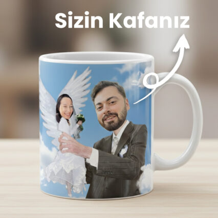 İkonik Gelin Damat Kupa